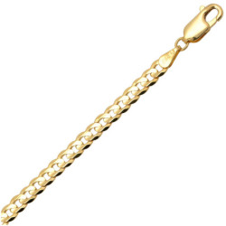 Złoty Łańcuszek Pancerka 60 cm ZŁOTO 585 3.9 mm