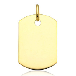 Złota zawieszka Wisior blaszka ZŁOTO 585