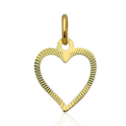 Złota zawieszka Wisior SERCE serduszko ZŁOTO 585