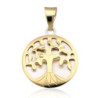 Złota zawieszka Wisior drzewko szczęścia ZŁOTO 585
