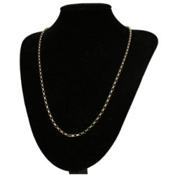 Złoty Łańcuszek damski Rolo 50 cm ZŁOTO 585 2.3 mm