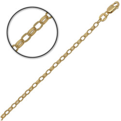 Bransoletka złota Rolo 19 cm ZŁOTO 585 2.3 mm