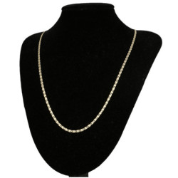 Złoty Łańcuszek Żyletka 45 cm ZŁOTO 585 2.1 mm