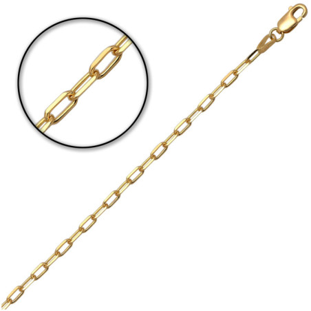 Złoty Łańcuszek Ankier 55 cm ZŁOTO 585 2.2 mm