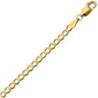 Złoty Łańcuszek Pancerka 45 cm ZŁOTO 585 3.1 mm