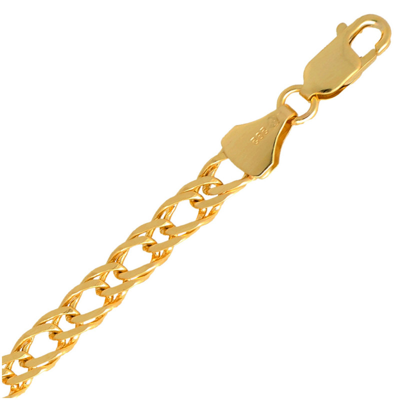 Bransoletka złota Rombo doppio 19 cm ZŁOTO 585