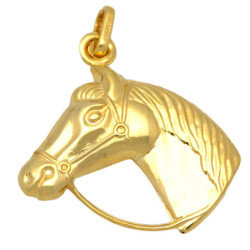 Złota zawieszka Wisior koń ZŁOTO 585