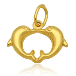 Złota zawieszka Wisior delfin ZŁOTO 585