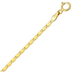 Bransoletka złota blaszka 19 cm ZŁOTO 585 1.9 mm