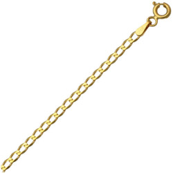 Złoty Łańcuszek Pancerka 55 cm ZŁOTO 585 2.3 mm