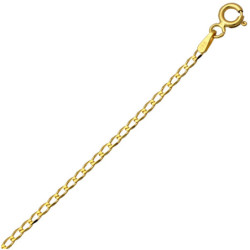 Złoty Łańcuszek Pancerka 50 cm ZŁOTO 585 1.9 mm