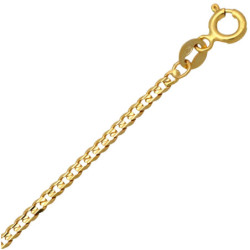 Bransoletka złota Pancerka 19 cm ZŁOTO 585 2.2 mm