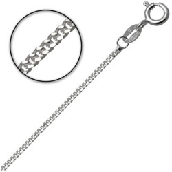 Łańcuszek SREBRNY PANCERKA 70 cm SREBRO 925 pełny 1.4 mm