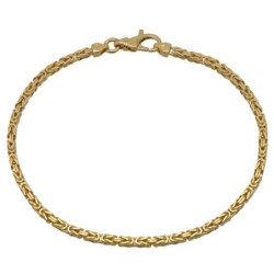 Bransoletka złota Królewski 21 cm ZŁOTO 585 2.5 mm