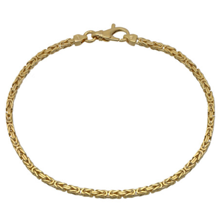 Bransoletka złota Królewski 21 cm ZŁOTO 585 2.5 mm