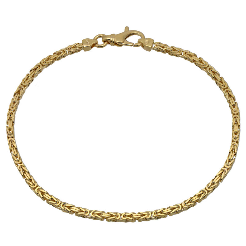 Bransoletka złota Królewski 22 cm ZŁOTO 585 2.5 mm