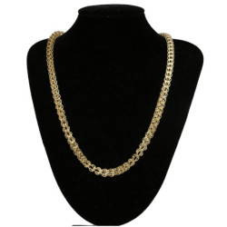 Złoty Łańcuszek damski splot królewski FENIX 50 cm ZLOTO 585 5.5 mm