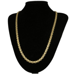 Złoty Łańcuszek splot Królewski 55 cm ZŁOTO 585 5.2 mm