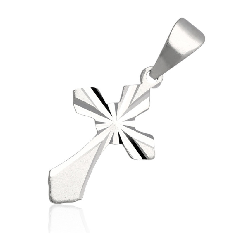 Krzyżyk Srebrny BEZ WIZERUNKU zawieszka do łańcuszka SREBRO 925