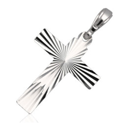 Krzyżyk Srebrny BEZ WIZERUNKU zawieszka do łańcuszka SREBRO 925