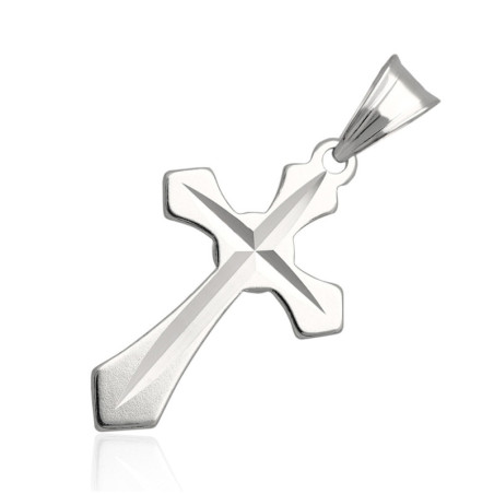 Krzyżyk Srebrny BEZ WIZERUNKU zawieszka do łańcuszka SREBRO 925