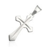 Krzyżyk Srebrny BEZ WIZERUNKU zawieszka do łańcuszka SREBRO 925