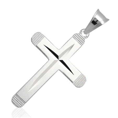 Krzyżyk Srebrny BEZ WIZERUNKU zawieszka do łańcuszka SREBRO 925