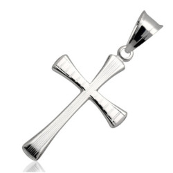Krzyżyk Srebrny BEZ WIZERUNKU zawieszka do łańcuszka SREBRO 925