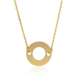 Bransoletka złota damska celebrytka oponka 17-20 cm ZŁOTO 585