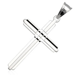 Krzyżyk Srebrny BEZ WIZERUNKU zawieszka do łańcuszka SREBRO 925