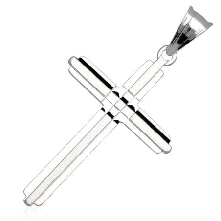 Krzyżyk Srebrny BEZ WIZERUNKU zawieszka do łańcuszka SREBRO 925