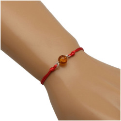 Bransoletka z bursztynem bursztyn