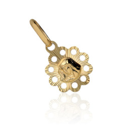 Złoty Medalik Matka Boska BOLESNA ZŁOTO 585