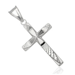 Krzyżyk Srebrny BEZ WIZERUNKU zawieszka do łańcuszka KRZYŻYK 925
