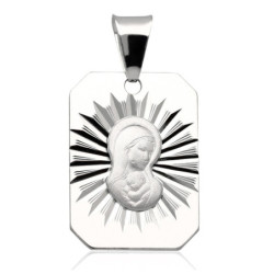 Medalik Srebrny Matka Boska MADONNA SREBRO 925