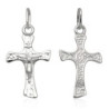 Krzyżyk Srebrny z JEZUSEM zawieszka KRZYŻ z wizerunkiem SREBRO 925