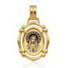 Złoty Medalik Matka Boska JEZUS MIŁOSIERNY ZŁOTO 585