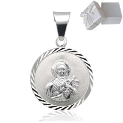 Medalik Srebrny ŚW.TERESA SREBRO 925