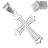 Krzyżyk Srebrny BEZ WIZERUNKU zawieszka do łańcuszka SREBRO 925