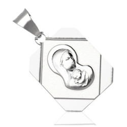 Medalik Srebrny Matka Boska MADONNA SREBRO 925