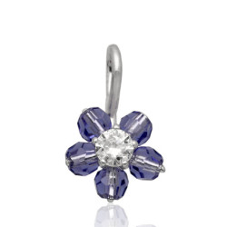 Srebrna ZAWIESZKA wisior z cyrkoniami SREBRO 925